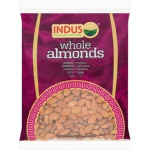 Indus Raw Almonds 500G