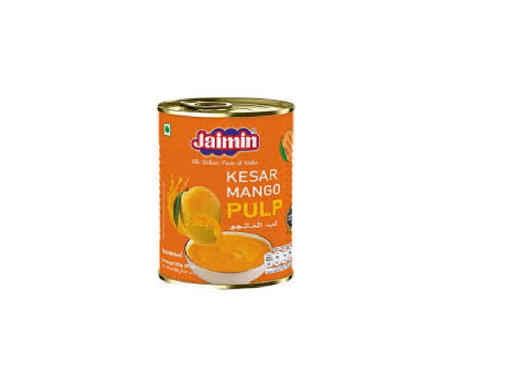 25992127ProductImgjpg - Namaste Bazaar Jaimin Kesar Mango Pulp 850G