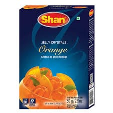 Shan Sweet Jelly Crystals Orange 80 Gm