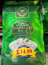 Heera Extra Long Basmati Rice (Green Bag) 10kg