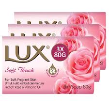 Lux Soft Touch Bar 3*80gm