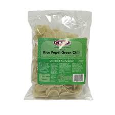 Top Op Rice Papdi Green Chilli 200G