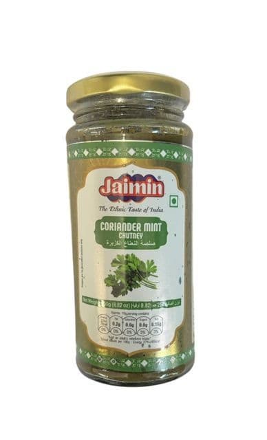 31035684ProductImgjpg - Namaste Bazaar Jaimin Coriander Mint Chutney 250gm