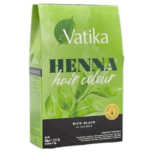 Vatika Henna Hair Colour  Rich Black 60G