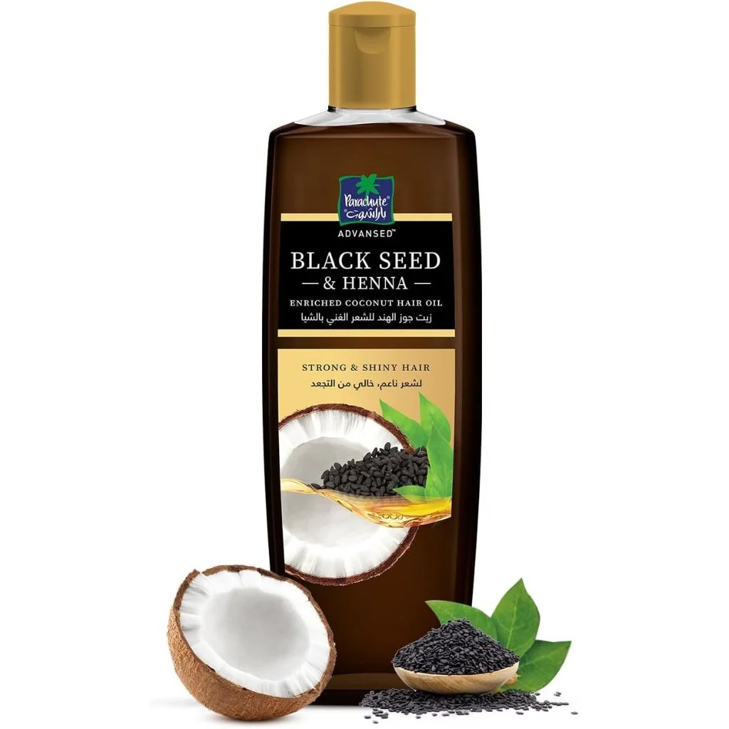 Parachute Adv Black Seed & Heena Enriched Coconut Hair Oil 200ml